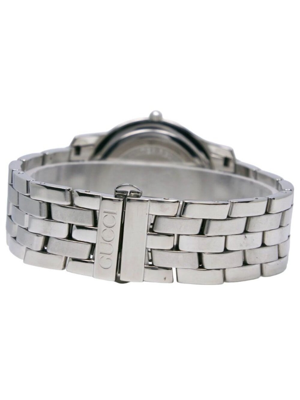 Gucci Stainless Steel Quartz Analog Display Silver Dial Watch - Picture 5 of 8
